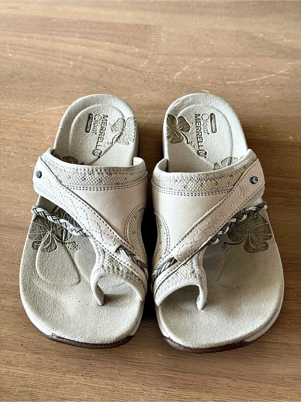 Merrell Terran Post 2 Sandals Gray Women's Size 6